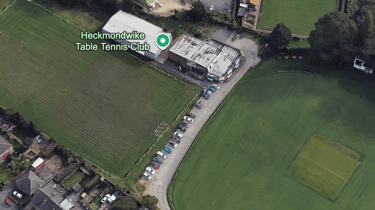 Satellite image of the club location, links to google maps